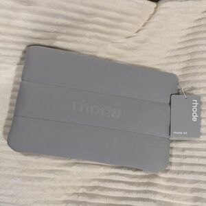 Rhode Skin Bubble Pouch Makeup Bag - Limited Edition Gray
